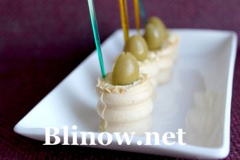 Пошаговый фото рецепт: Тарталетки с оливками и сырно-яичной массой